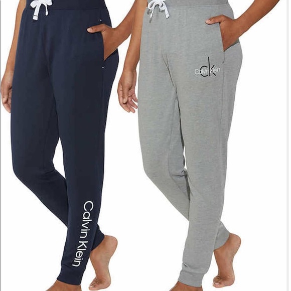 Calvin Klein 2 pack Gray & Black Women’s Jogger French Terry Size: XL - Picture 4 of 4